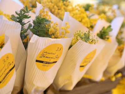 モチベーションがグンとUPする黄色いブーケ