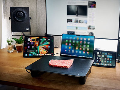 食材を置けばもう自炊。まるで鉄フライパンな未来型ホットプレート「abien MAGIC GRILL」 で毎日の食事が変わる