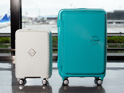 転がしやすくて出しやすい。使い勝手抜群のスーツケース