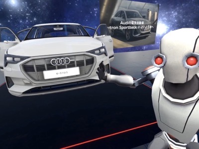 VR史上もっとも精巧な3Dモデルかも。アウディの試乗ができるVRブースに行ってきた！