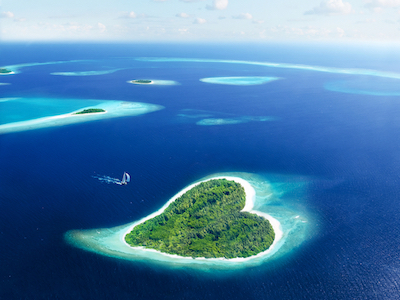 インド洋に浮かぶハート型の島へ、旅してみる?