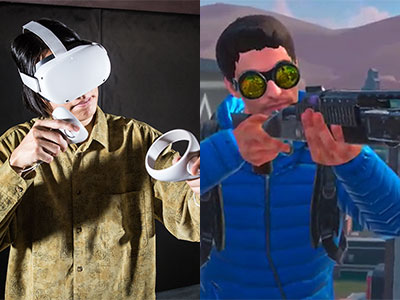 飛ぶ・撃つ・登る。VRのバトロワゲームは超リッチな「ごっこ遊び」