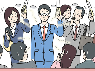 無意識に“スメハラ”してない?他人との距離が近い「電車」は恐るべき空間