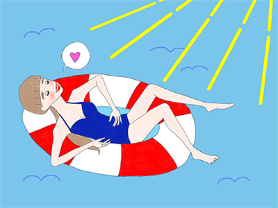 その手があったか！ 賢い涼の取り方