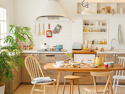 キッチンは、ここまでおしゃれになる。