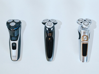 深剃りできて、肌に優しい。フィリップスの回転式シェーバーが支持される理由