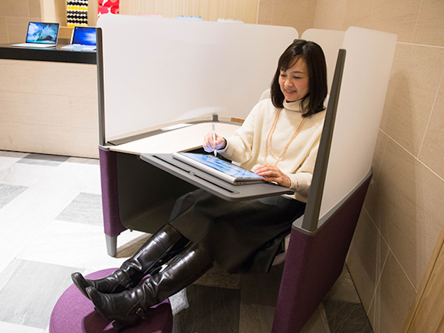 このブースがビジネスクラス並に快適な理由
