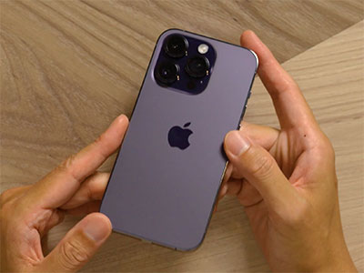 iPhone 14の通信設定がQRコードで完了するプラン