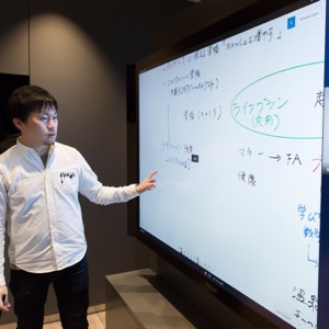 日本マイクロソフトの最新オフィスで編集会議をやってみた