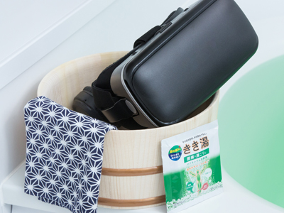 家でバーチャル温泉してみたら思いのほか楽しかったのでおすすめ。入浴剤がカギですよ