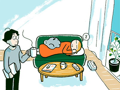 マンガ『602号、木の見える部屋』第2話～ソファを買おう！～